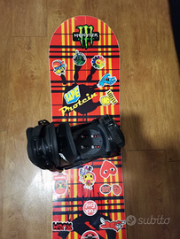 Tavola snowboard Protein attacchi soft sci