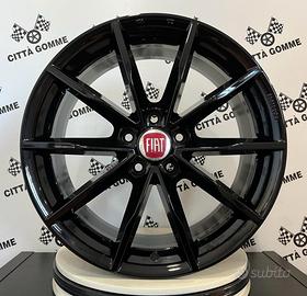 4 CERCHI IN LEGA FIAT 500X CROMA da 18"