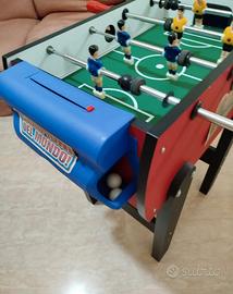 Biliardino in legno - Mini calciobalilla