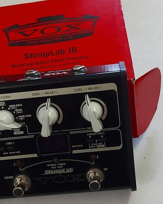 PROCESSORE EFFETTI CHITARRA VOX STOMPLAB 1G