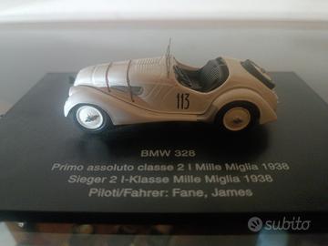 BMW 328 (Mille Miglia - 1938) sc. 1/43 Perfetta
