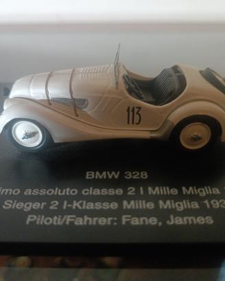 BMW 328 (Mille Miglia - 1938) sc. 1/43 Perfetta