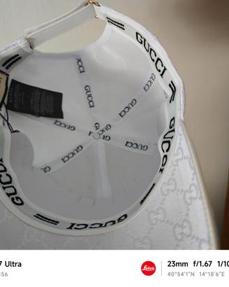 Cappello Gucci mai indossato