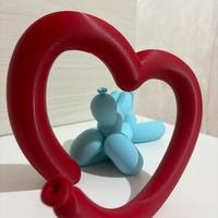 Set “Cuore & Cane palloncino”