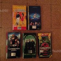 Lotto di 5 vhs di panorama