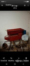Grappattrice elettrica e botti