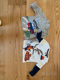 Magliette manica lunga bambino 3 mesi