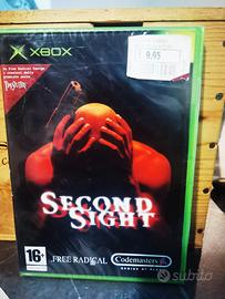 gioco xbox classic second sight sigillato 