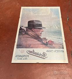 Stampa pubblicitaria Antica Casa Borsalino 1857