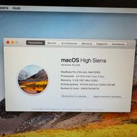Macbook pro 13 , Mid-2010, 1 tera -SSD , 140 tratt