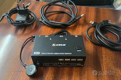 Displayport / Hdmi  2x3 switch  4K@144Hz  8K@60Hz 
