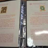 Collezione emissione francobolli Poste Italiane