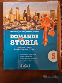 Libro Scolastico: Domande alla Storia - Vol. 5