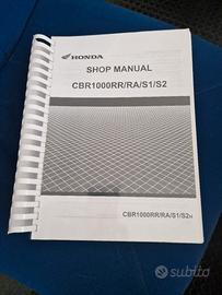 Manuale Officina Honda Cbr 1000rr-r 2019/2023