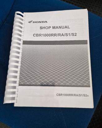 Manuale Officina Honda Cbr 1000rr-r 2019/2023