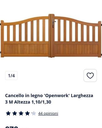 cancello legno