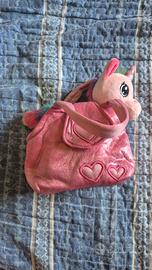 borsa con peluche