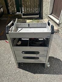 Scaffali furgone per elettricista idraulico