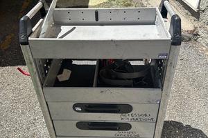 Scaffali furgone per elettricista idraulico