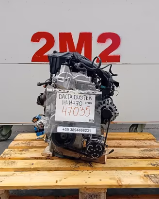 MOTORE COMPLETO DACIA Duster 1° Serie H4M470 114