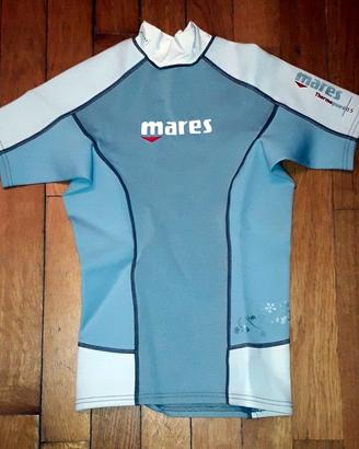 Maglietta sport acqua Mares Thermo Guard 0,5 donna