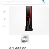 PC GAMING (RTX)MSI Trident A10 TG-1484It5-10400F