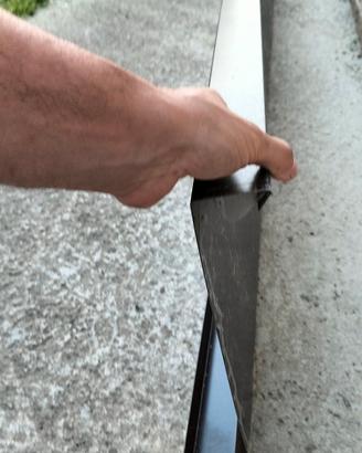 tenda da esterno copertura in lamiera 