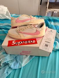 Jordan 1 travis scott shy pink