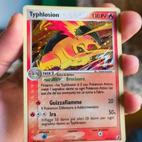 Carta Pokémon rara Typhlosion