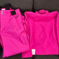 Pantaloni neve nuovi e maglia termica 