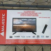 Televisore casa/camper Majestic 19,5" con DVD