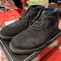 Scarpe uomo eleganti tomaia blu scuro Tg 42