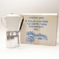 Caffettiera italiana vintage Mulino Bianco anni 80