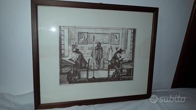 Quadro stampa Abram Bosse