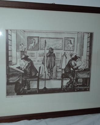 Quadro stampa Abram Bosse