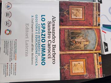 libro scolastico lo spazio umano 