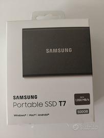 Disco esterno Samsung Portable SSD T7 500 GB
