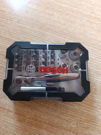 Bosch 26 pz. Set di Bit di Avvitamento cricchetti
