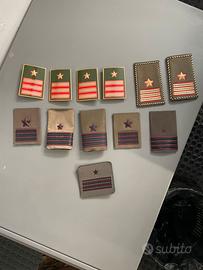 Kit completo gradi Luogotenente esercito