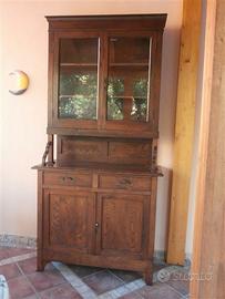 Cristalliera  soggiorno in arte povera