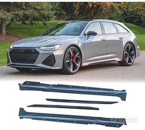 MINIGONNE LATERALI AUDI A6 19-24 LOOK RS6