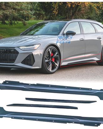 MINIGONNE LATERALI AUDI A6 19-24 LOOK RS6