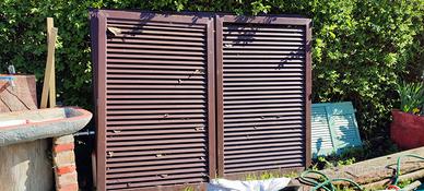 Persiane alluminio con telaio