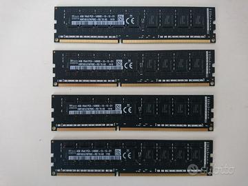 RAM DDR3 ECC SDRAM 16GB (4x4GB) Apple Pro / Xeon