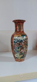 Vaso in stile Royal Satsuma - Porcellana Cinese -