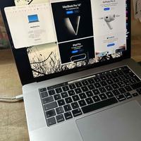 MacBook Pro 2,6 GHz 16" Intel Core i7 6 core 2019