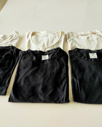 stock di magliette (n°.6) per bambino 9-11 anni