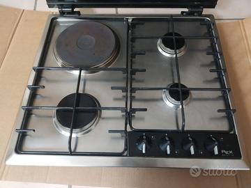piastra cottura a gas ed elettrico REX