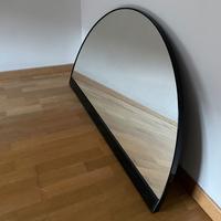 Specchio da parete semicircolare