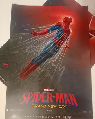 Poster plastificato di Spiderman